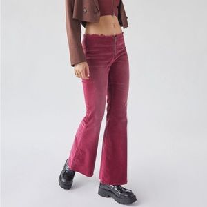 Urban Outfitters BDG Lona Zip-Front Flare Pant